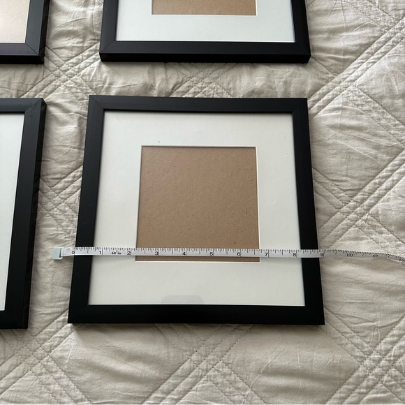 Bundle of Four Black Square Picture Frame Set - Picture 7 of 7